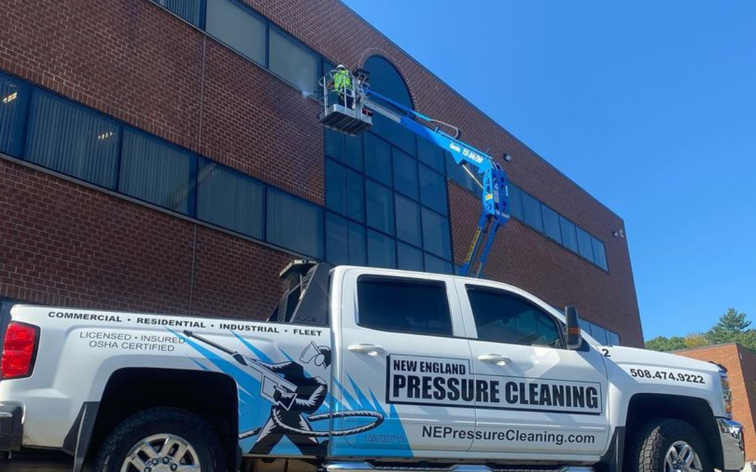 Experience Unmatched Commercial Pressure Washing Services in Milford, MA with New England Pressure Cleaning!